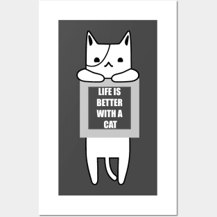 funny cats quotes t-shirts 2022 Posters and Art